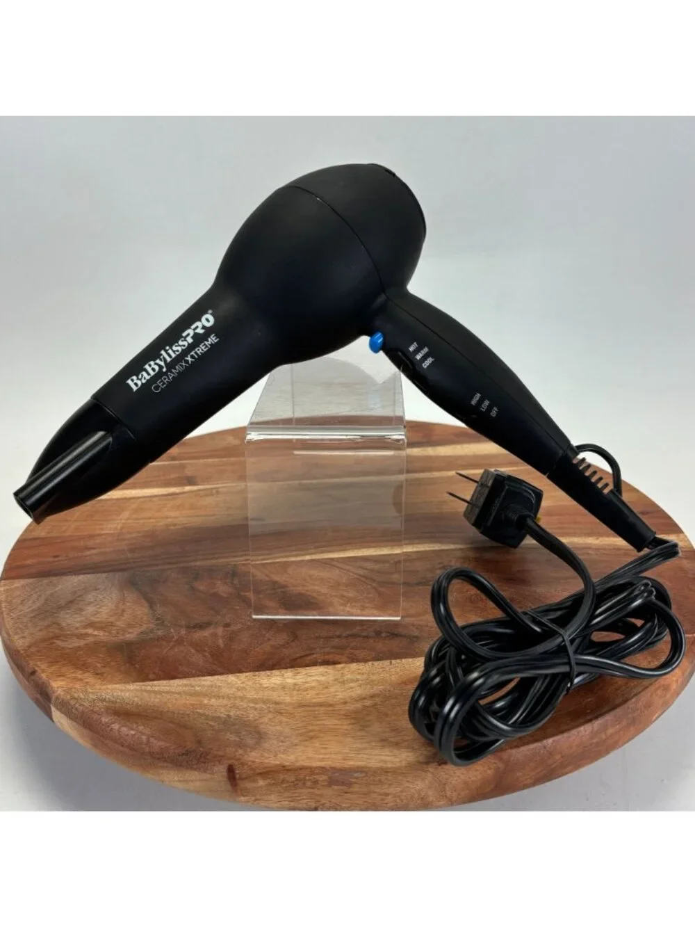 BabylissPro Ceramix Xtreme Hair Dryer BAB2000 Black 2000 w Adjustable Settings